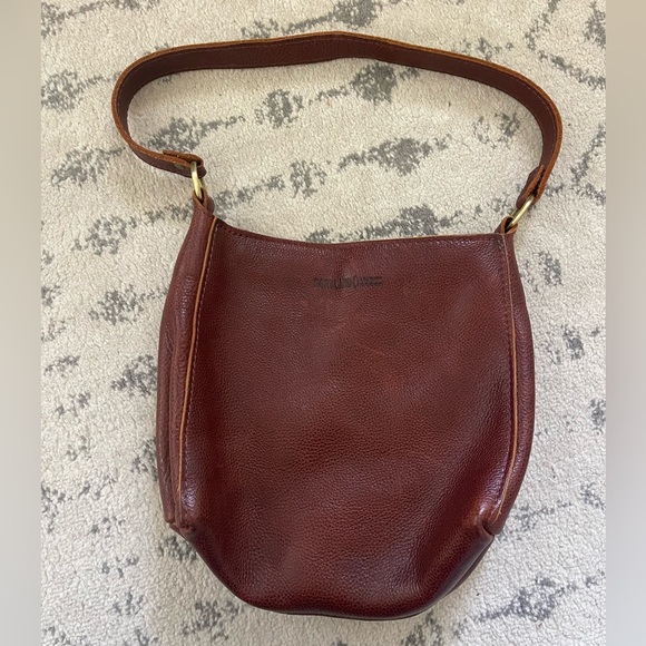 Portland Leather Handbags - NWOT Portland Leather Shoulder Bag Nutmeg